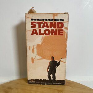 Heroes Stand Alone VHS 1989 Screening Screener Chad Everett Bradford Dillman